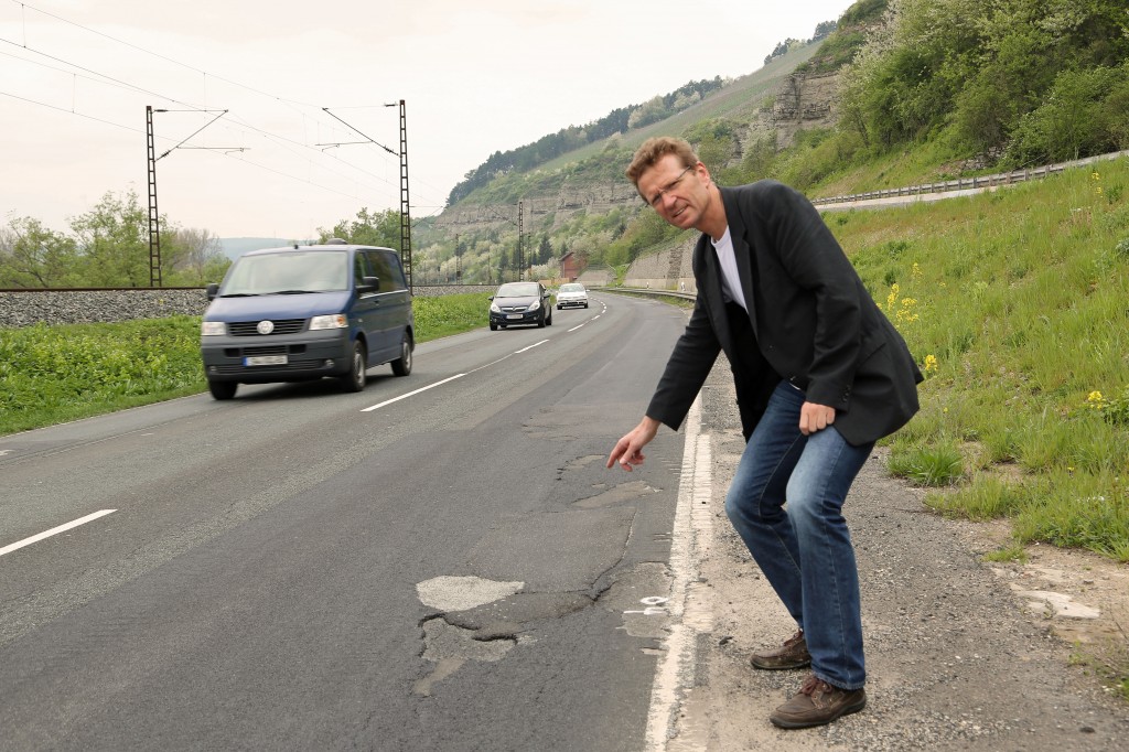 Im Landkreis Main-Spessart sind an vielen Stellen die Straßen sanierungsbedürftig. Dies trifft auf Staatsstraßen aber auch auf Bundesstraßen zu.